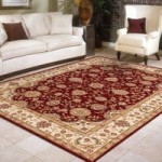 Red Artena 4 Rug Red