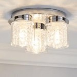 Bathroom Hylton 3 Light Fitting Clear