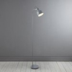 Doha Metal Grey Floor Lamp Grey