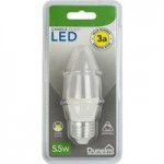 Dimmable Pearl LED Candle Bulb White