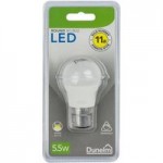 Dunelm Dimmable 5.5W Pearl LED Round Bulb White