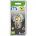 Dunelm Dimmable 4W LED Round Bulb White