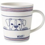 Royal Doulton Dog Mug White