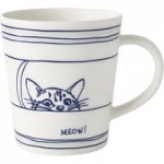 Royal Doulton Cat Mug White