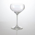 Pack Of Two Lustre Champagne Saucers Clear, lustre