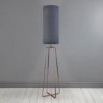 Hester Floor Lamp Charcoal (Grey)