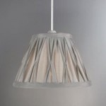 Valerie Pinch Pleat Grey 20cm Shade Grey