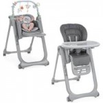 Chicco Polly Magic 2 in 1 Bouncer and Highchair Grey