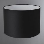 Made To Order 40cm Drum Shade Royalty Black