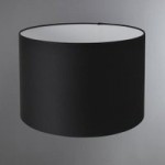 Made To Order 30cm Drum Shade Royalty Black