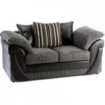 Lush Scatter Back 2 Seater Sofa Grey