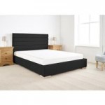 Eden Upholstered Bed Frame Black