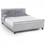 Serene Stella Fabric Bed Frame Silver