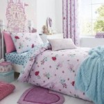 Catherine Lansfield Fairies Pink Duvet Cover and Pillowcase Set Pink