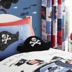 Catherine Lansfield Pirate Ship Hat Cushion Black