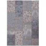 Blue Romance Patchwork Rug Blue