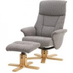 Whitham Swivel Recliner Chair – Grey Grey