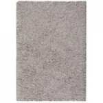 Silver Ribbons Sparkle Rug Silver