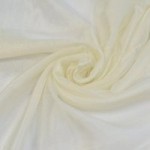 Bella Ivory Voile Fabric Cream