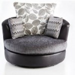 Scarlett Swivel Chair Black