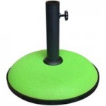 15kg Green Concrete Parasol Base Green