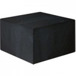 Worth Gardening Black 4 Seat Cube Furniture Set Cover Black