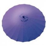 Norfolk Leisure Geisha Purple 2.7m Parasol Purple