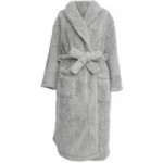 Teddy Bear Grey Robe Grey