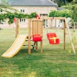 Plum Toddler Tower Wooden Play Centre Natural