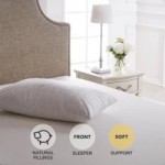 Dorma Hungarian Goose Down Kingsize Pillow White