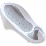 Cheeky Rascals White and Grey Bath Support White