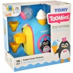 TOMY Toomies Foam Cone Factory Bath Toy MultiColoured