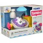 TOMY Toomies Peryn’s Shower & Scrub Bath Toy MultiColoured