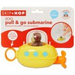 Skip Hop Zoo Pull and Go Monkey Submarine Yellow