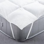 Fogarty Duck Feather and Down Mattress Enhancer White