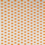 Orla Kiely Tulip Flower Orange Fabric Orange