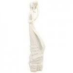 Solstice White Caring Embrace Statue White
