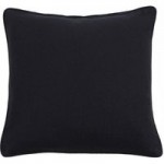 Casual Slub Charcoal Cushion Charcoal (Grey)