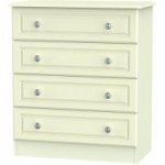 Pembroke Cream 4 Drawer Chest Cream