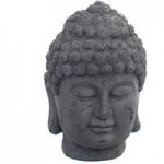 Grey Buddha Head Grey