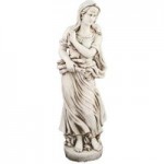 Antique Stone Effect Wilma In Winter White
