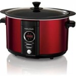Morphy Richards 6.5L Sear And Stew Red Slow Cooker Red