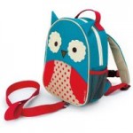 Skip Hop Zoo Let Owl Backpack Blue and Red
