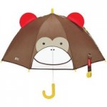 Skip Hop Zoo Monkey Umbrella Brown
