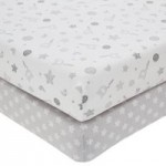 Disney Dumbo Pack of 2 Fitted Sheets Grey