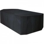 Garland 8 and 10 Seater Rectangular Black Furniture Set Cover Black