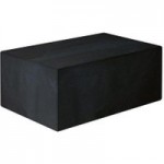 Garland Rectangular 6 Seater Black Cube Set Cover Black