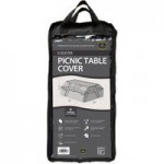 Garland 8 Seater Picnic Table Cover In Black Black