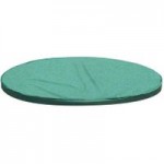 Garland 4 to 6 Seater Round Table Top Fabric Cover Green