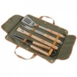 Barbecue Tool Kit Green